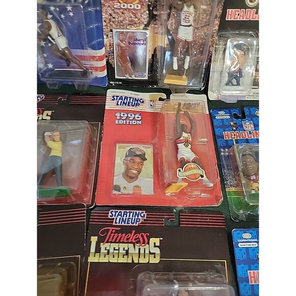 Starting Lineup Headliners Figures Sealed Lot 1990's Joe Lewis 12pc Owens Joyner - Picture 8 of 16